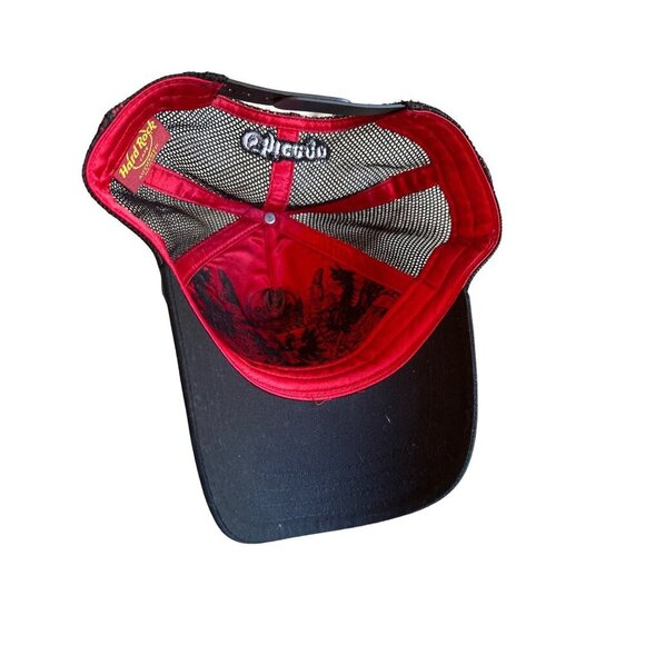 Hard Rock Cafe Black on Black ROCK Chicago Hat Cap Adjustable - Picture 5 of 7